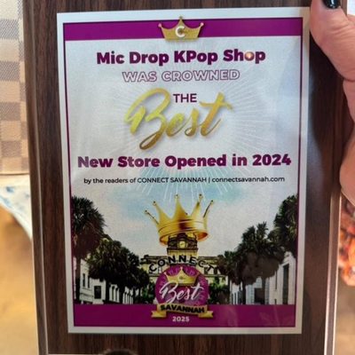 Best New Store 2024 award from Connect Savannah